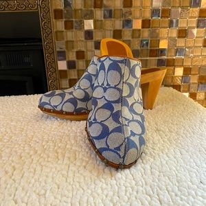 COACH Heels Clogs